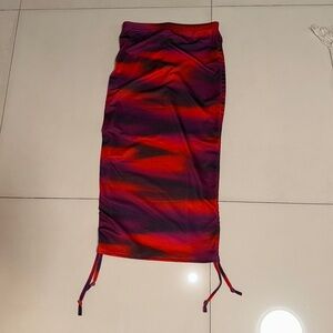 Pretty Little Thing Purple Sunset Skirt